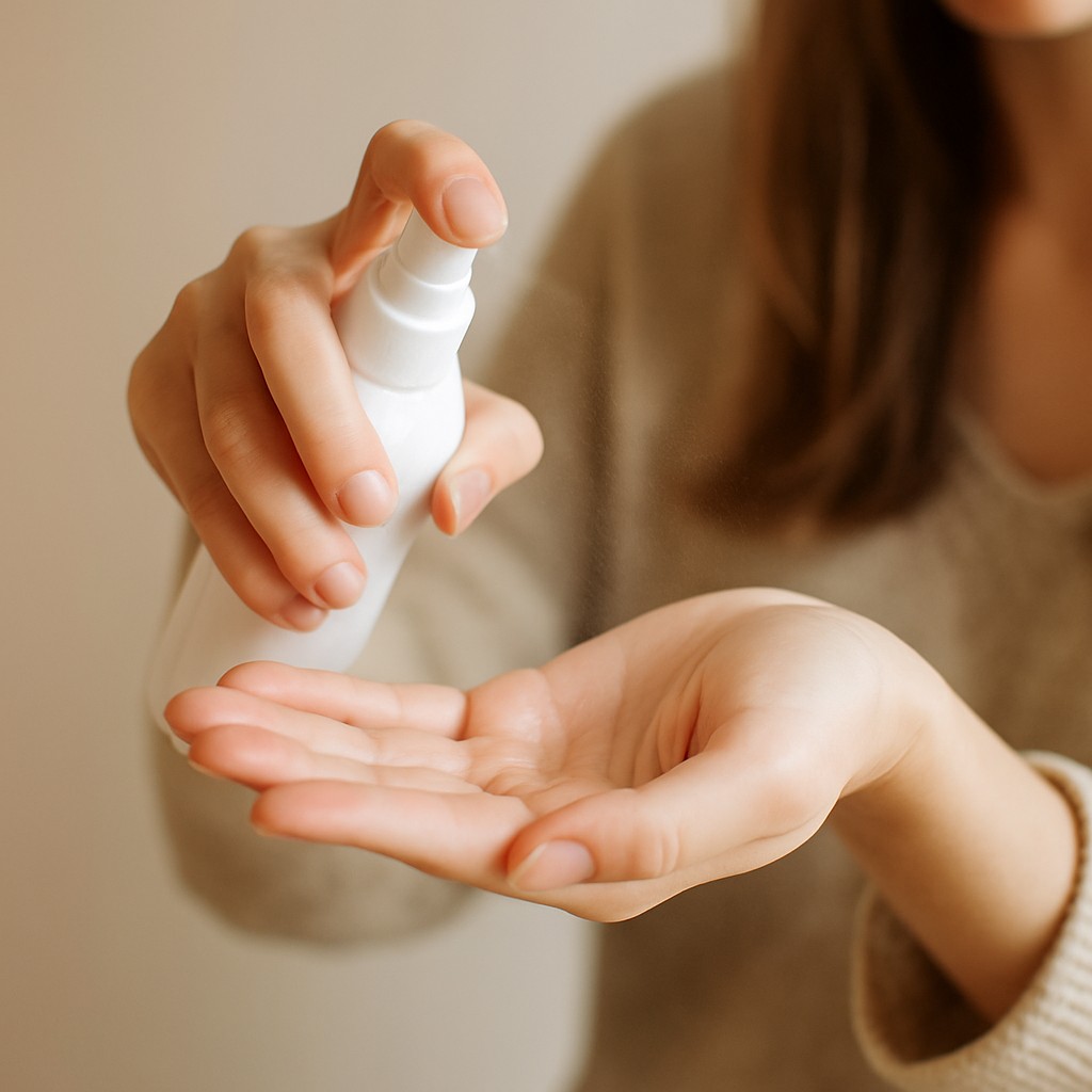 ケラチナムサーサーティーンを手に出す